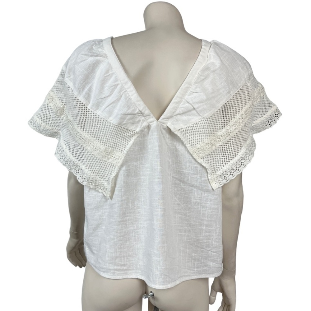 Old Navy Ivory Blouse‎ - Picture 6 of 6